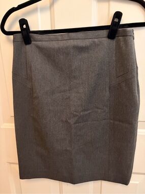 Express Classic Gray Pencil Skirt - Women's Professional Skirt